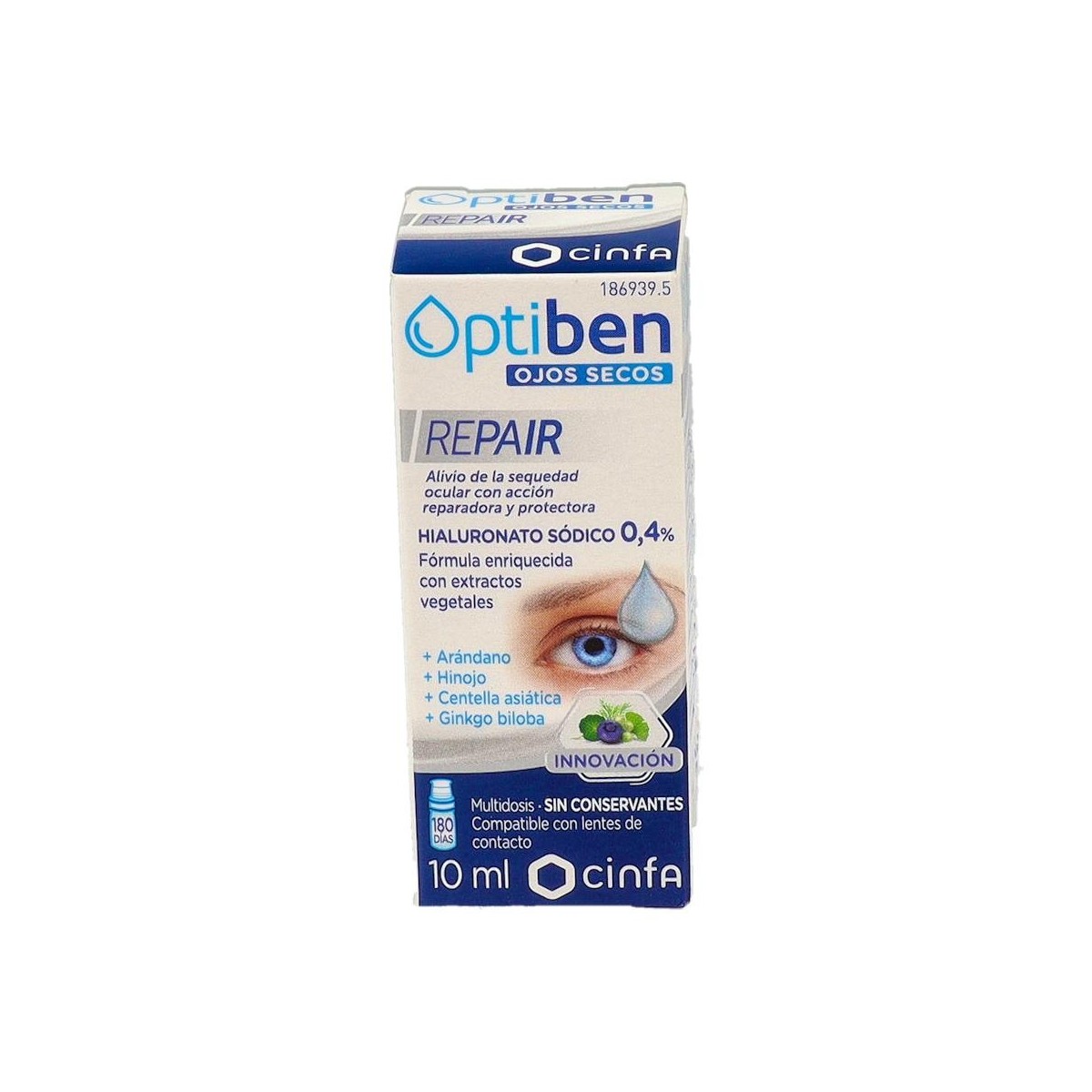 Optiben Ojos Secos Repair 10 Ml Frasco