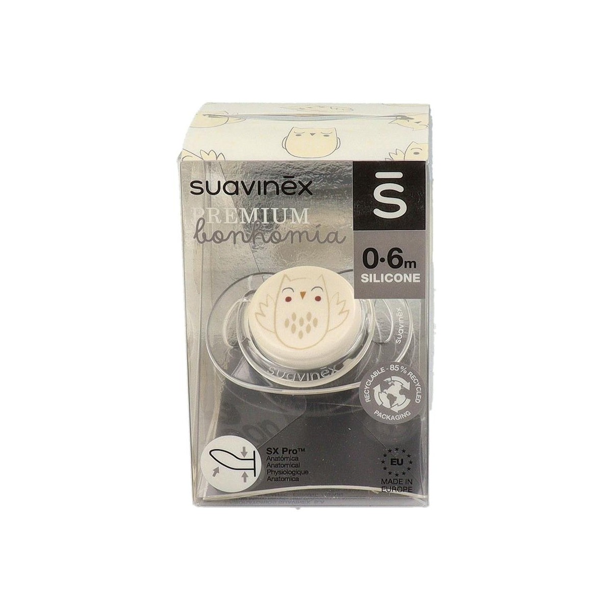 Chupete Suavinex Evolution T-S -6M