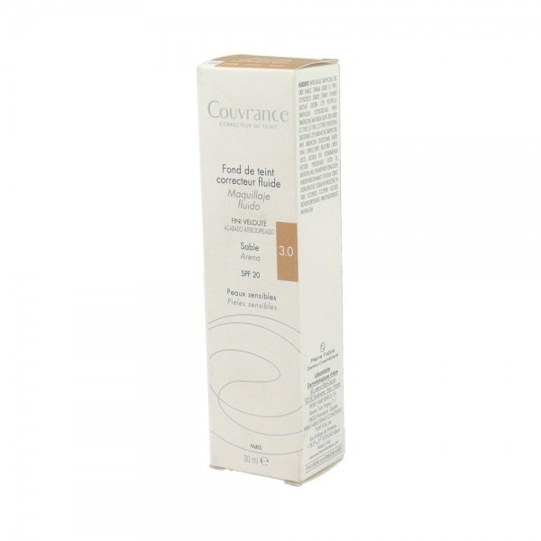 Avène Couvrance Base de maquillaje fluida pieles sensibles color Arena 30ml
