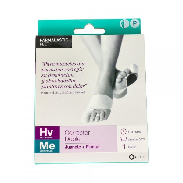 Corrector Farmalastic Doble P Izdo Tp