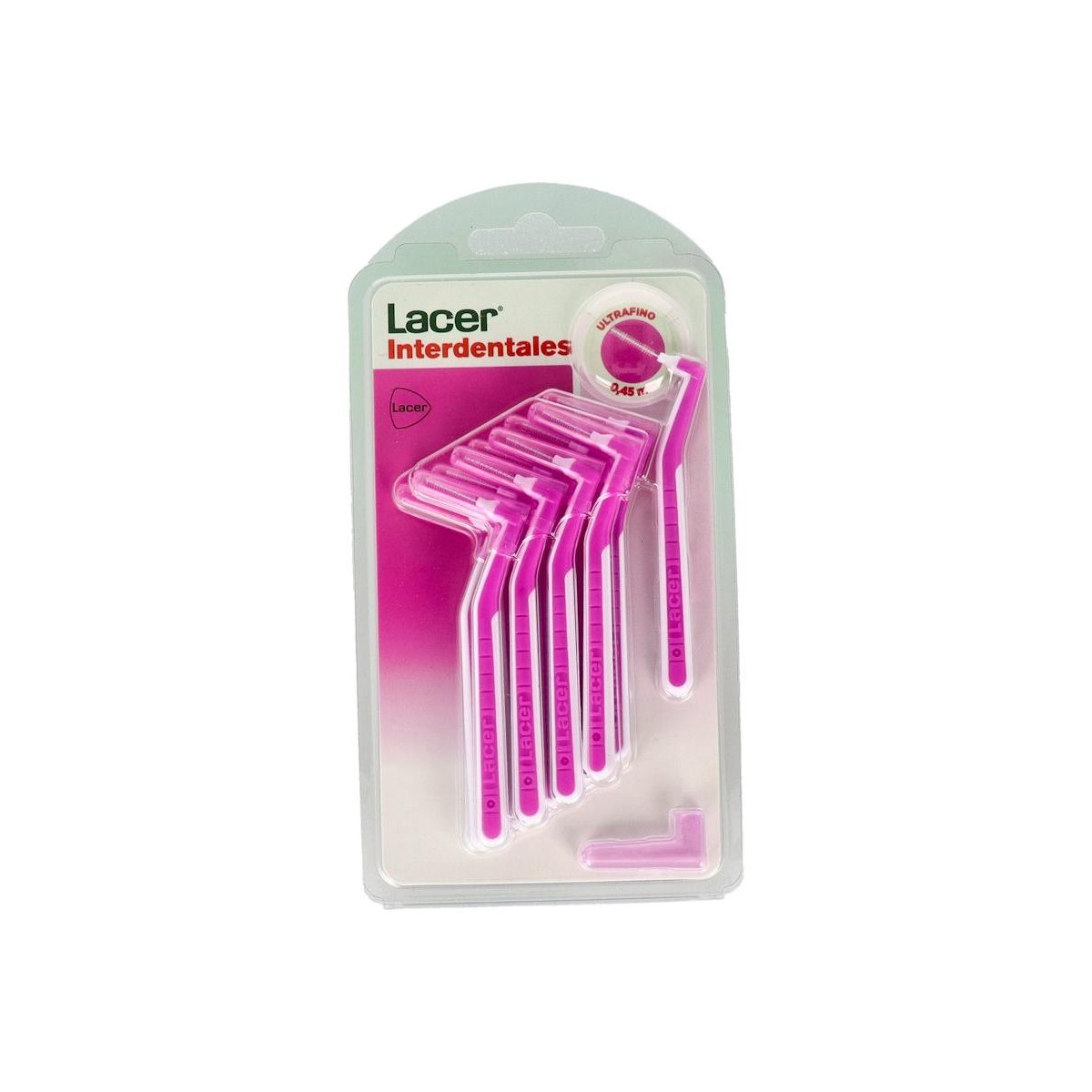 Cepillo Interdental Lacer Ultrafino Angu Rosa 10 U