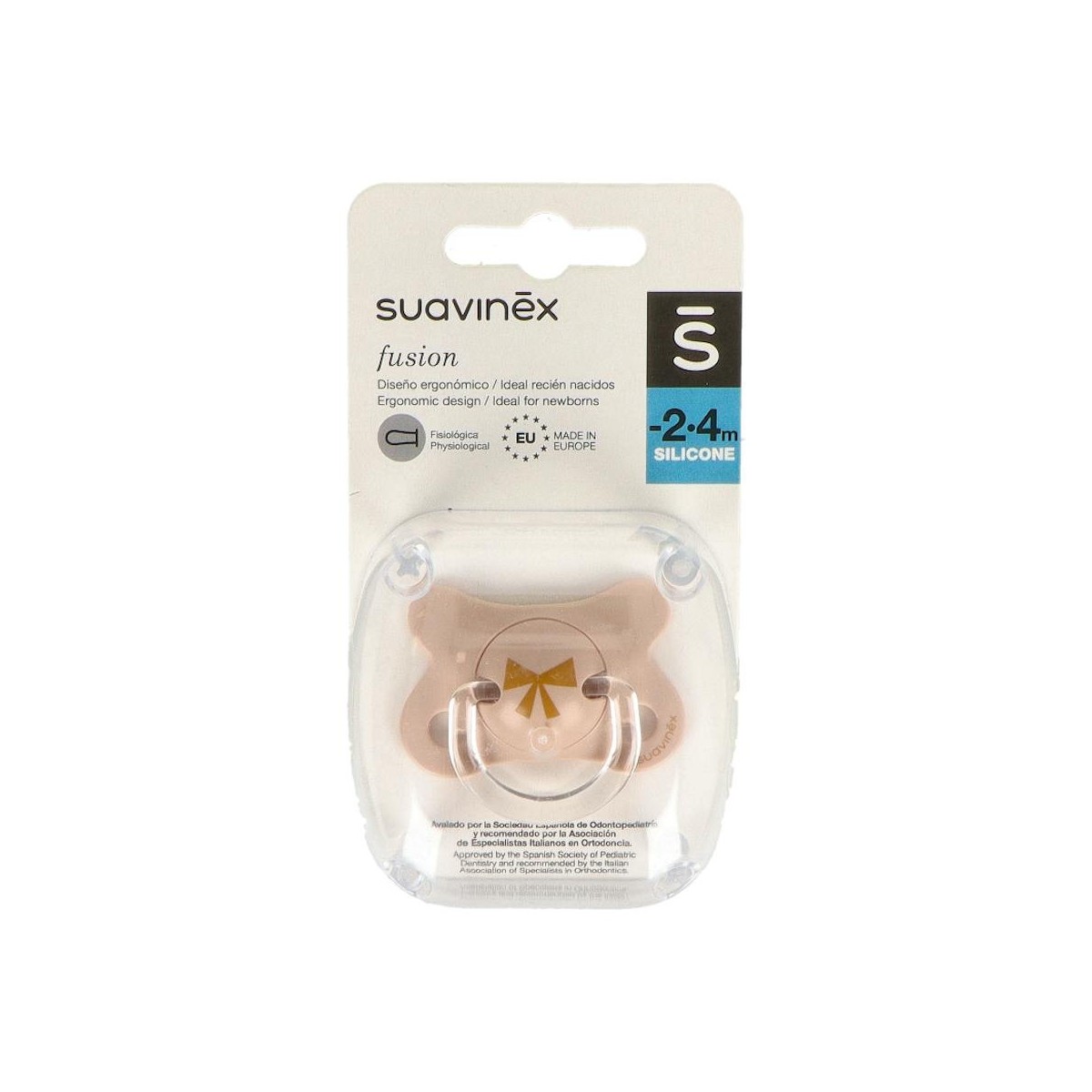 Chupete Suavinex Fusion Silicona Fisio 2-4 1 Un