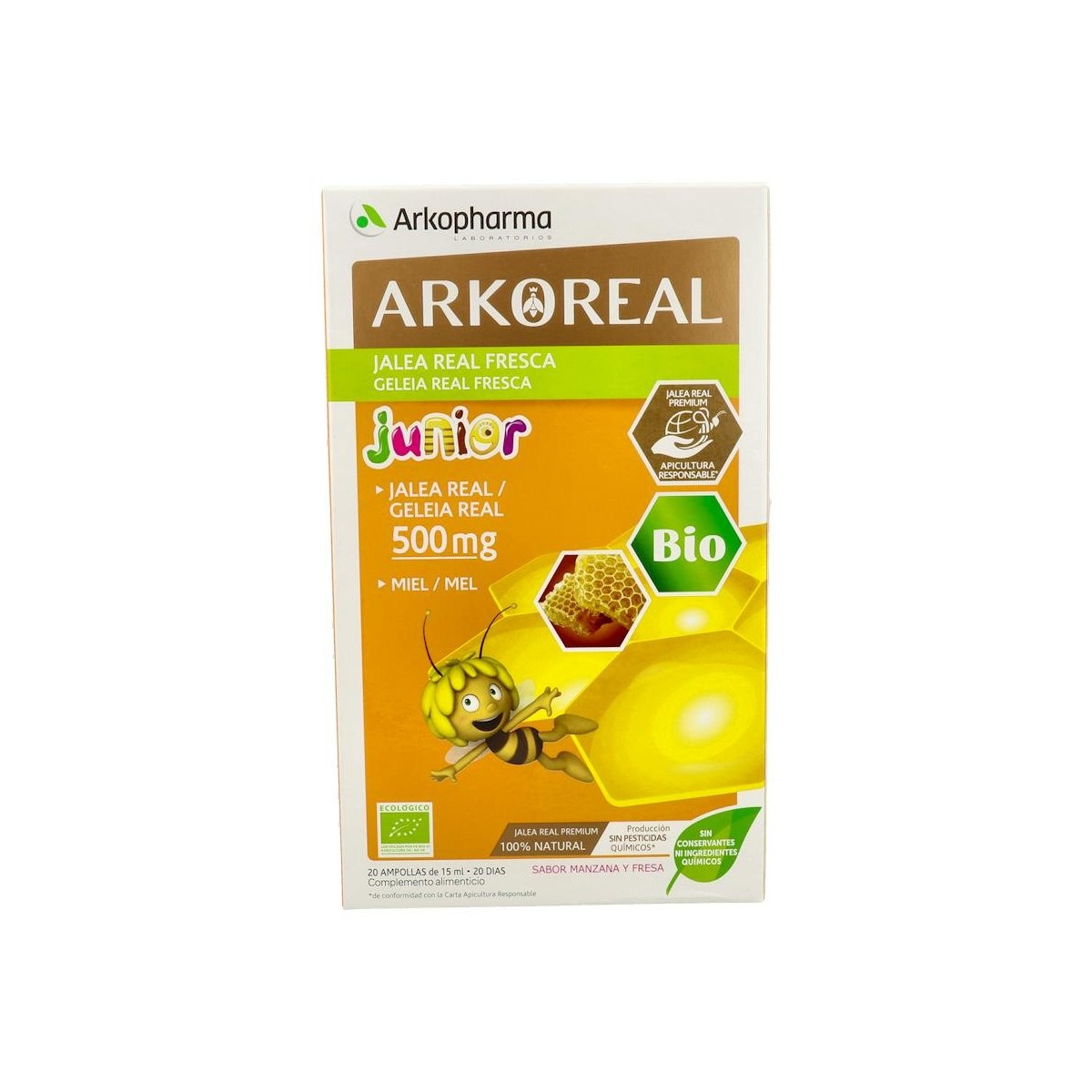 ARKOREAL JALEA REAL 500 MG 20 AMP