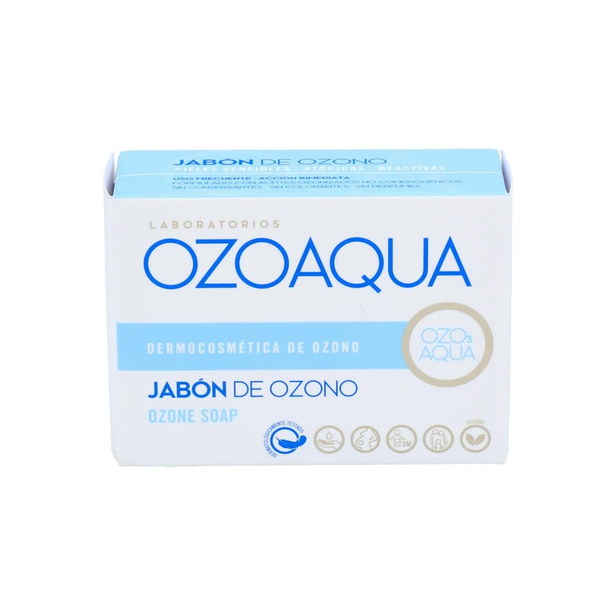OZOAQUA BLUE PASTILLA JABON OZONO 100 GR