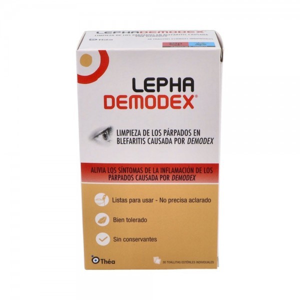 LEPHADEMODEX 30 TOALLITAS ESTERILES