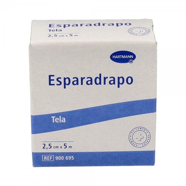 Esparadrapo Hartmann Hipoal Tela Blc 5Mx2,5Cm
