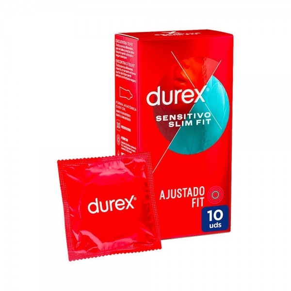 Durex Sensitivo Slim Fit 10U