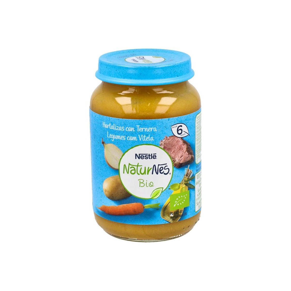 Nestle Naturnes Bio Hortaliz Ternera 200 G