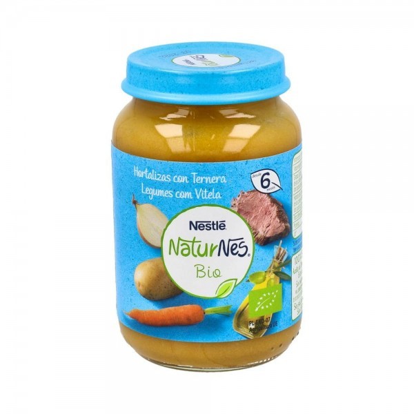 Nestle Naturnes Bio Hortaliz Ternera 200 G