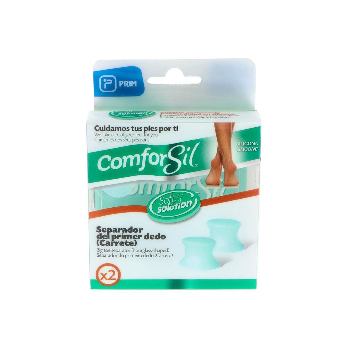 Separadedos Comfors Grues Md Prim Cc218 2 Unid