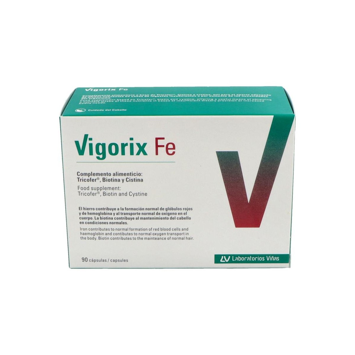 Vigorix Fe 90 Caps Gelat Dura