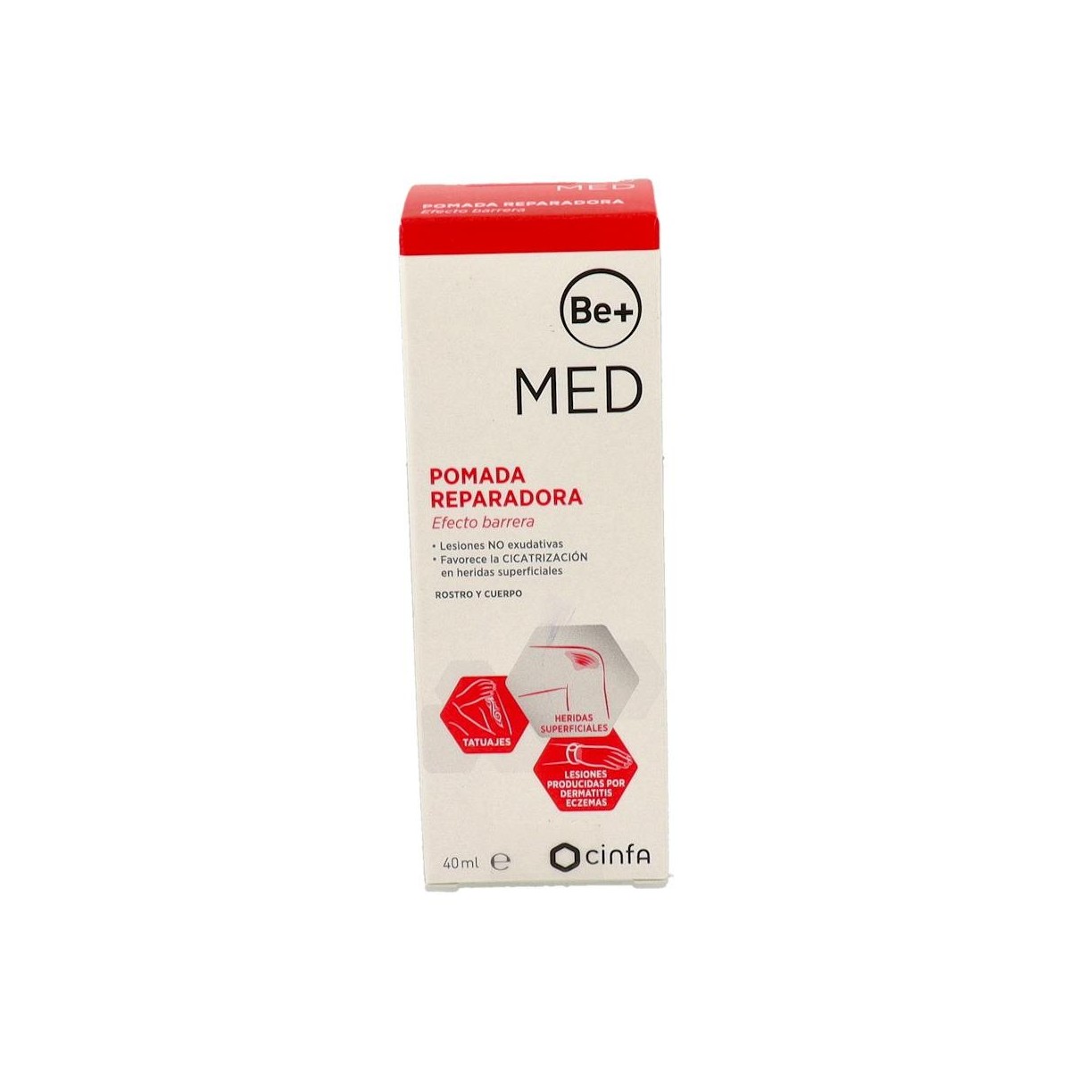 Be+Pomada Reparad Efecto Barrera 40Ml