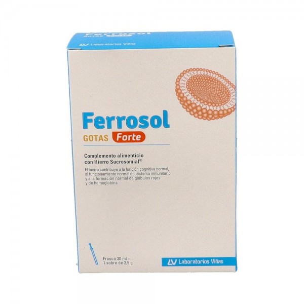Ferrosol Gotas Forte 30 Ml