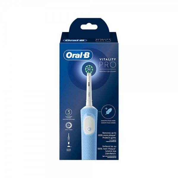Cepillo Elec Oral-B Vitality 100 Cross Action Azul