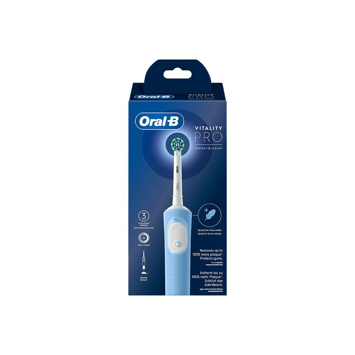 Cepillo Elec Oral-B Vitality 100 Cross Action Azul