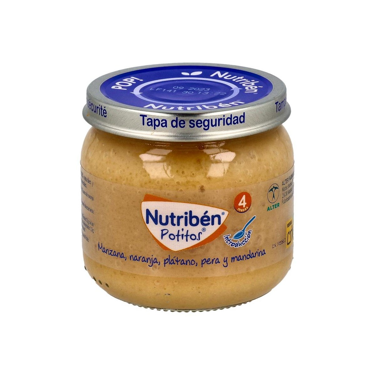 Nutriben Potito Manzana Naranja Platano Pera...