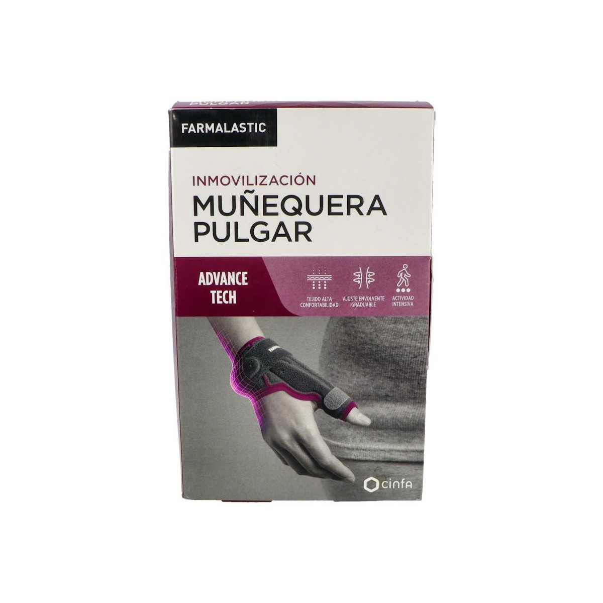 Muñequera Farmalastic Advanced Inm Pulgar T 2