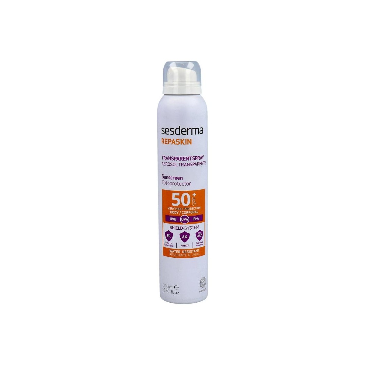 Repaskin Corporal Aer Transp Spf50 200 Ml