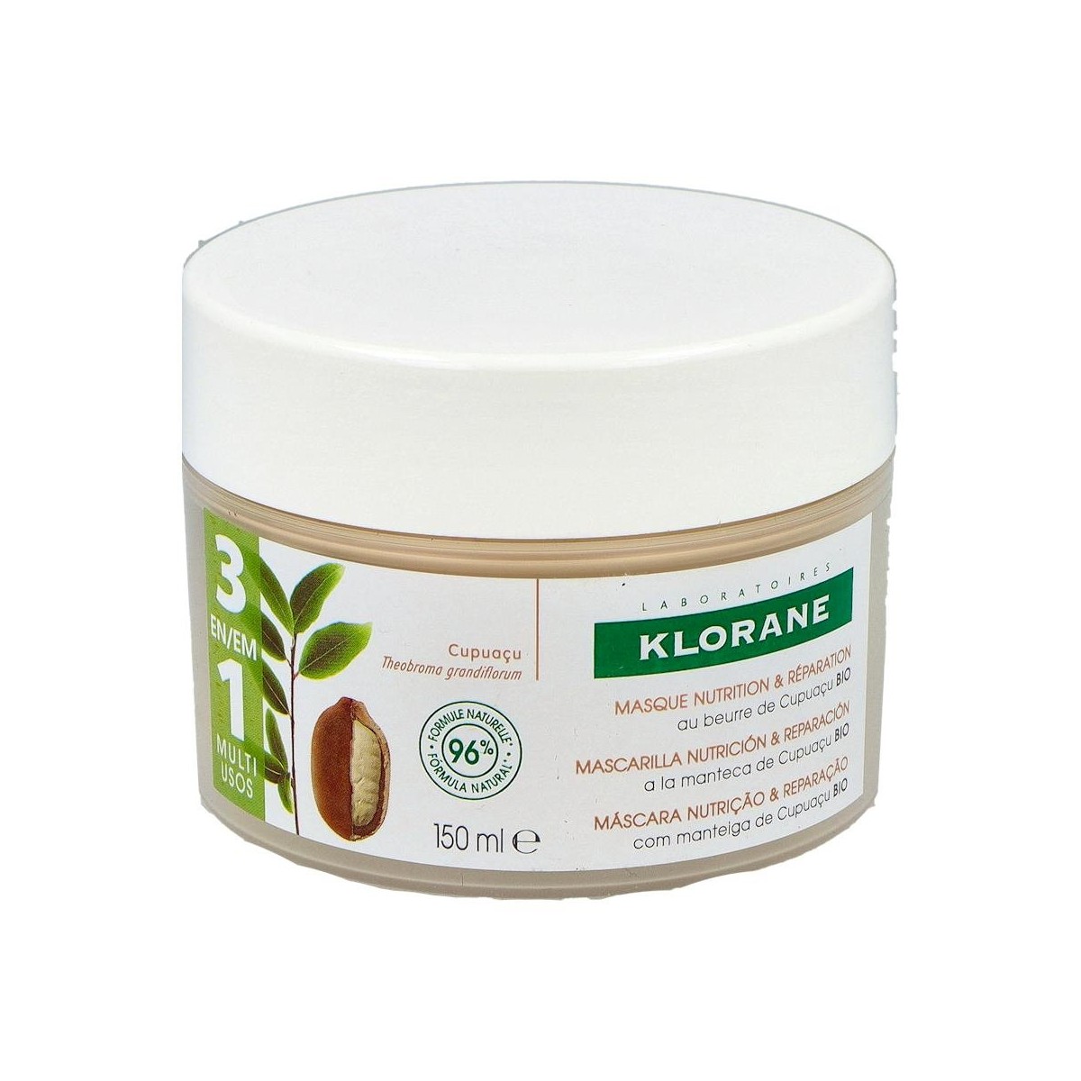 Klorane Mascarilla 3 En 1 Manteca Cupuaçu Bio...