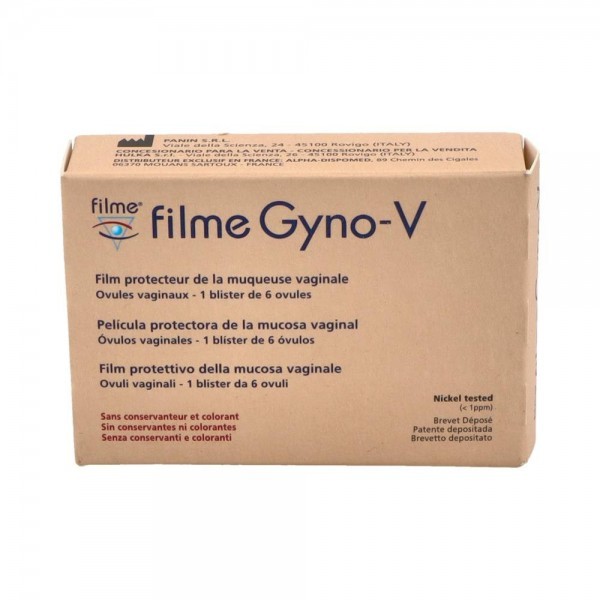 Filme Gyno 6 Ovulos Vaginales