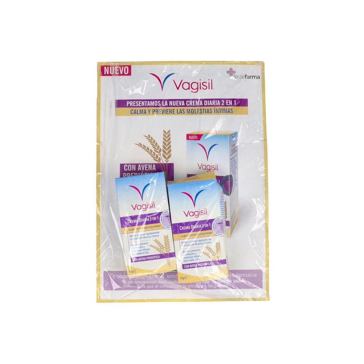 Vagisil Crema Diaria 2 En 1 15 G