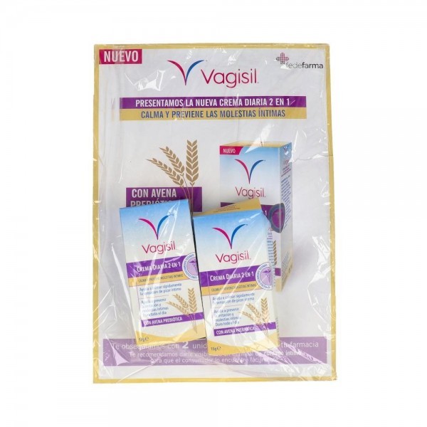 Vagisil Crema Diaria 2 En 1 15 G