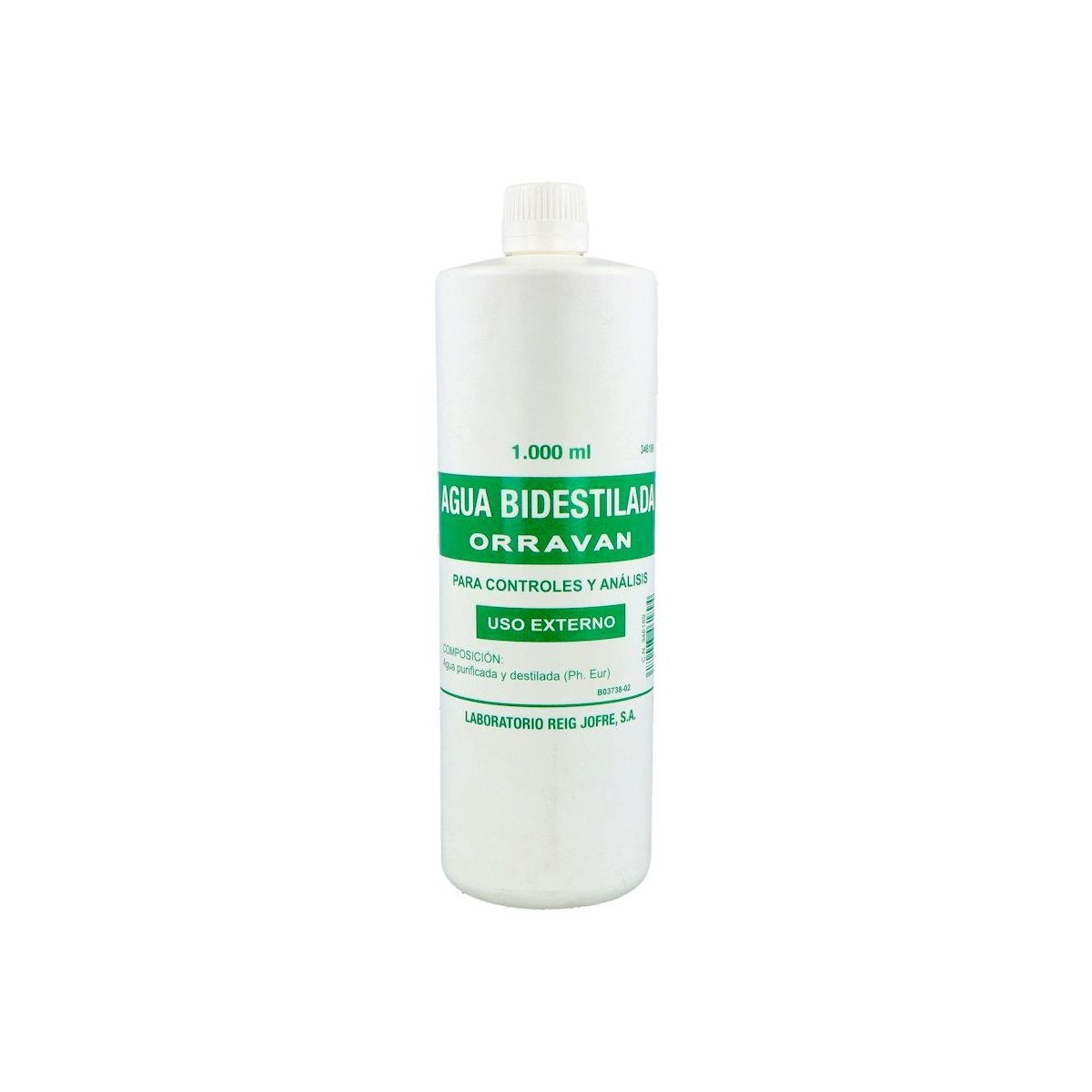 Agua Bidestilada Orravan Extern 1L