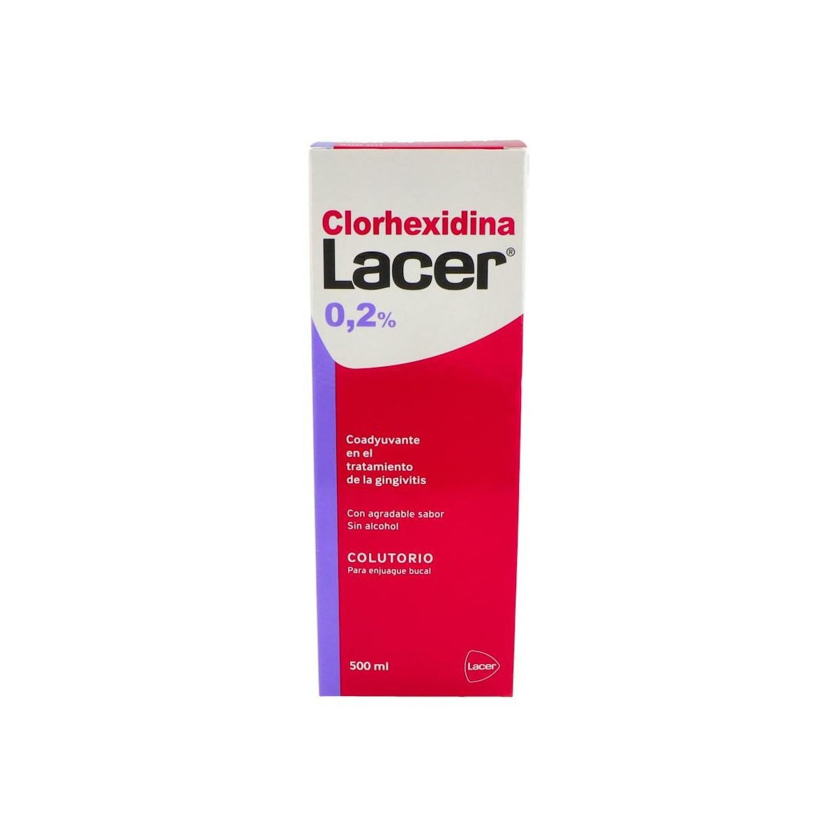 Clorhexidina Lacer Colutorio 0,2 % 500 Ml