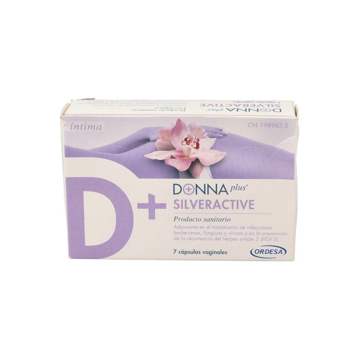 Donnaplus Silveractive 7 Caps Vaginal