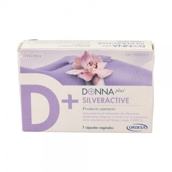 Donnaplus Silveractive 7 Caps Vaginal