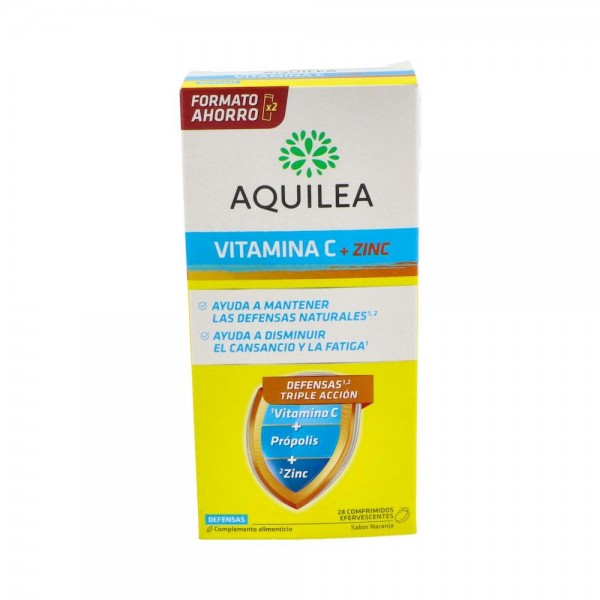 Aquilea Vitamina C + Zinc 28 Comp Eferv