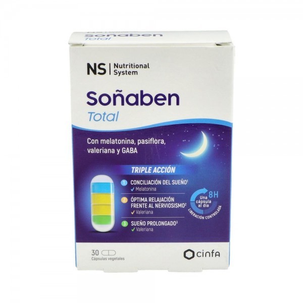 Ns Cinfa Soñaben Total 30 Vegcaps