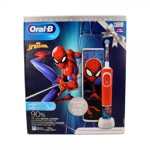 Cepillo Elec Oral-B Pack Spiderman + Estuche Gratis