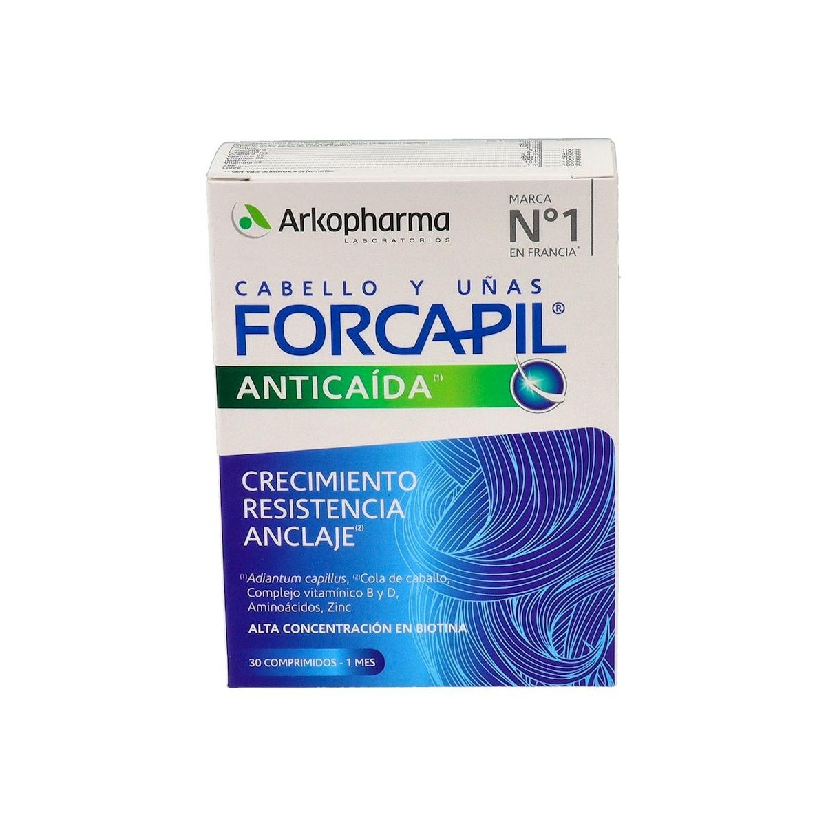 Forcapil Anti-Caida Del Cabello 1 Mes 30 Comp