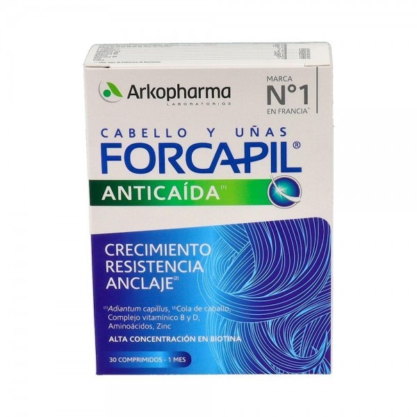 Forcapil Anti-Caida Del Cabello 1 Mes 30 Comp