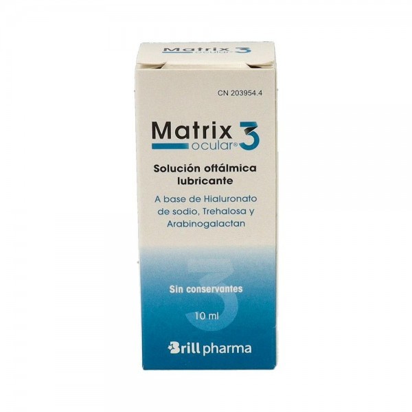 Matrix Ocular 3 Gotas Oftalmicas 10 Ml