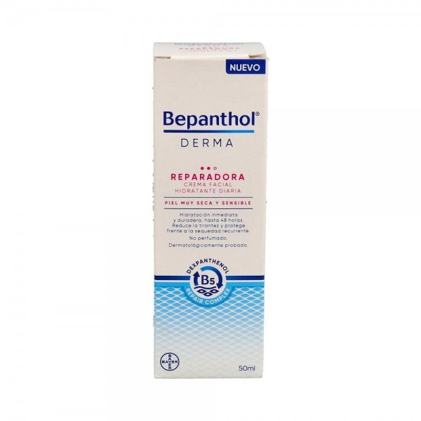 Bepanthol Derma Reparadora Crema Facial Hidratante 50 Ml