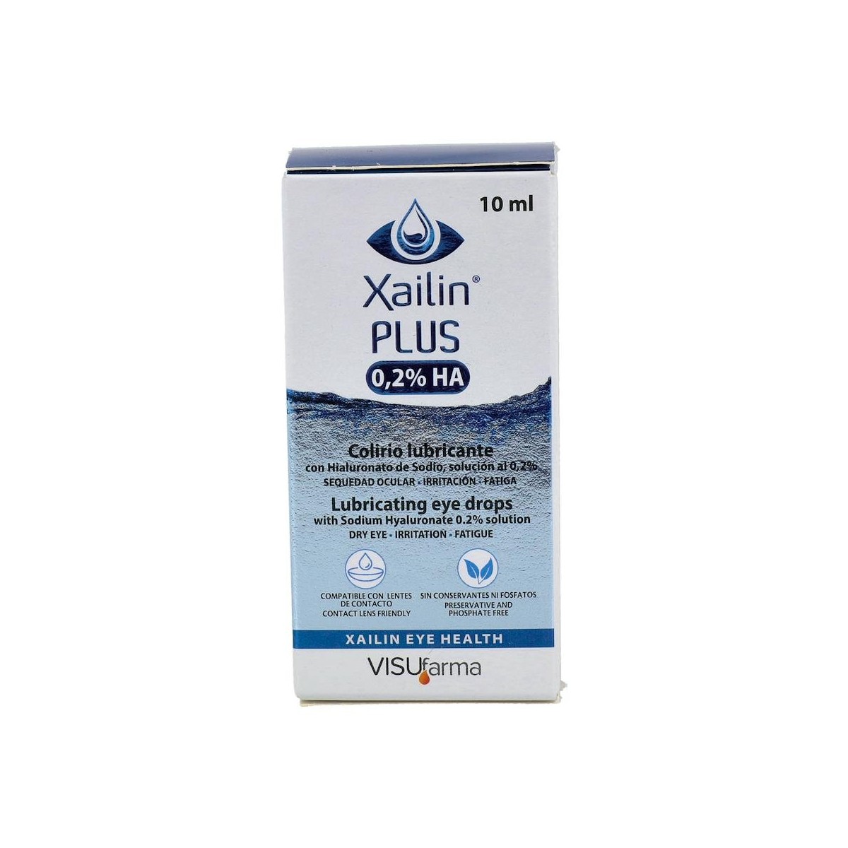 Xailin Plus 0.2% Ha 1 Frasco 10 Ml