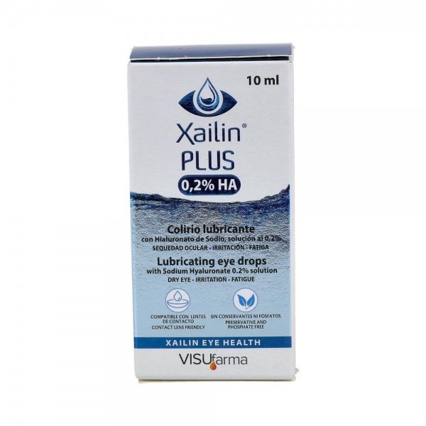 Xailin Plus 0.2% Ha 1 Frasco 10 Ml