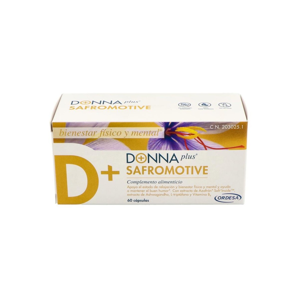D+Donnaplus Safromotive 12X60 Capsulas