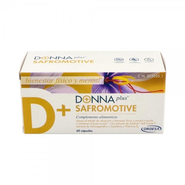 D+Donnaplus Safromotive 12X60 Capsulas