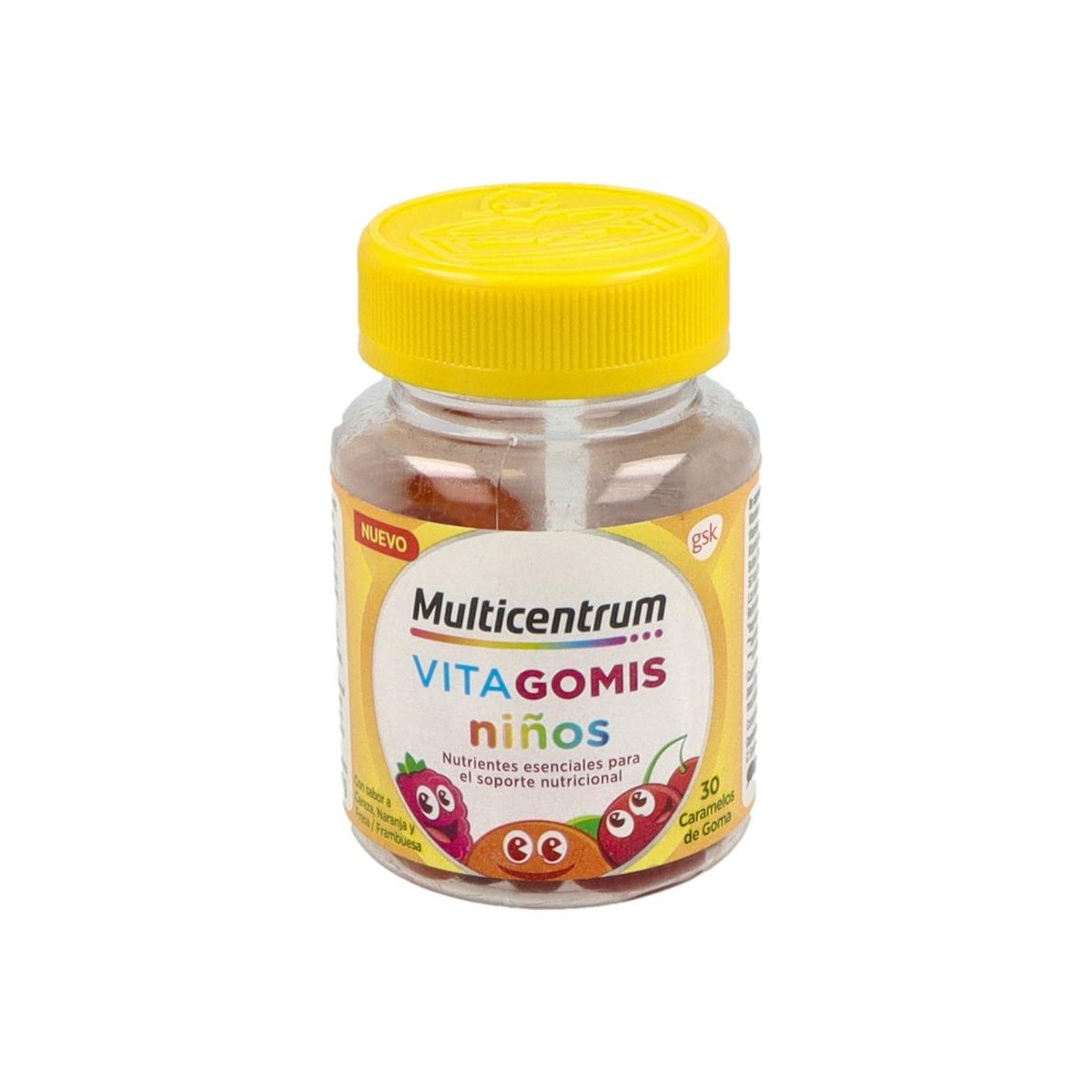 Multicentrum Vitagomis Niños 30 Caramelos Goma