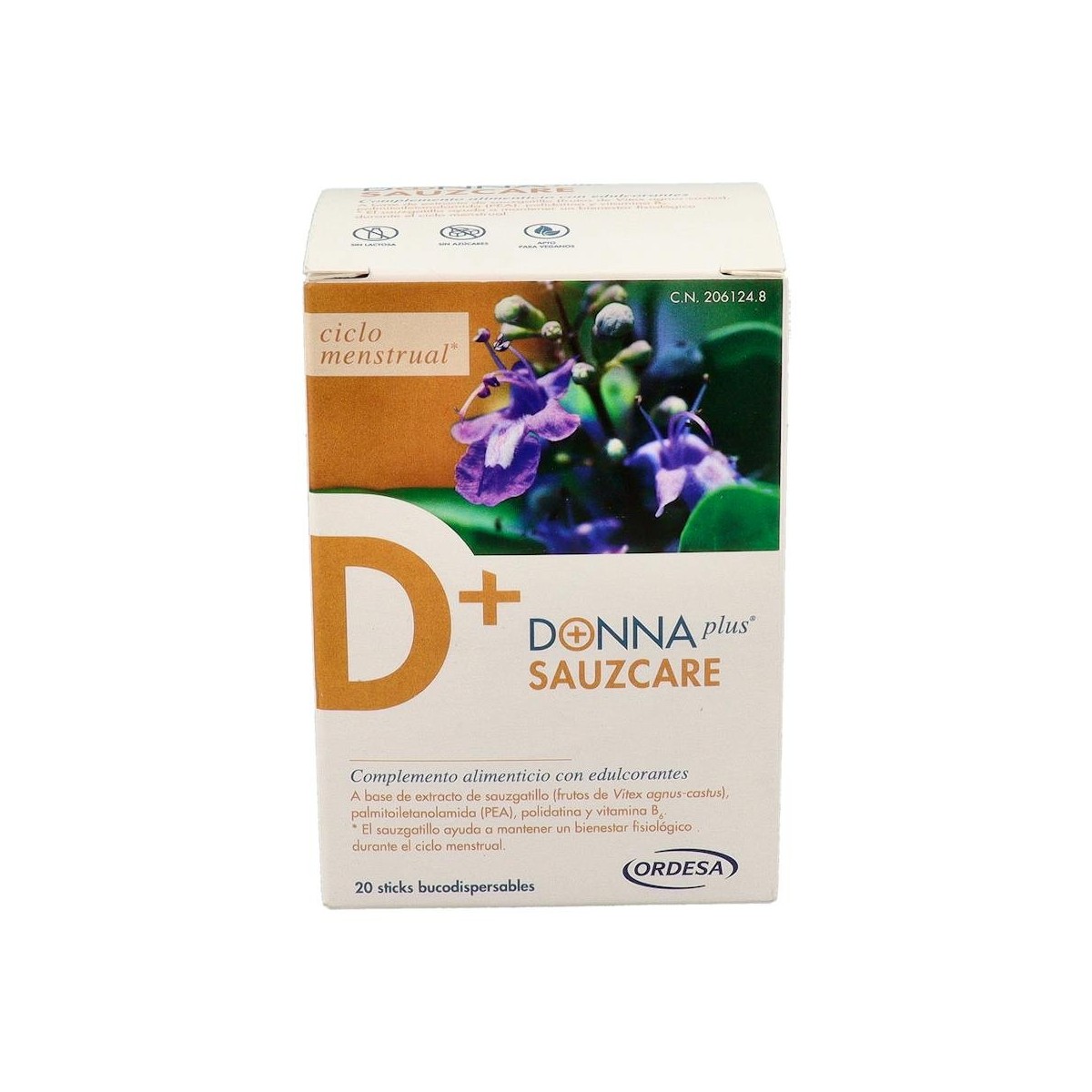 Donnaplus Sauzucare 20 Sticks Bucodisp