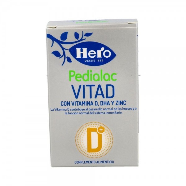 Hero Pedialac Vial Vit D Dha Y Zinc Hb 15 Ml
