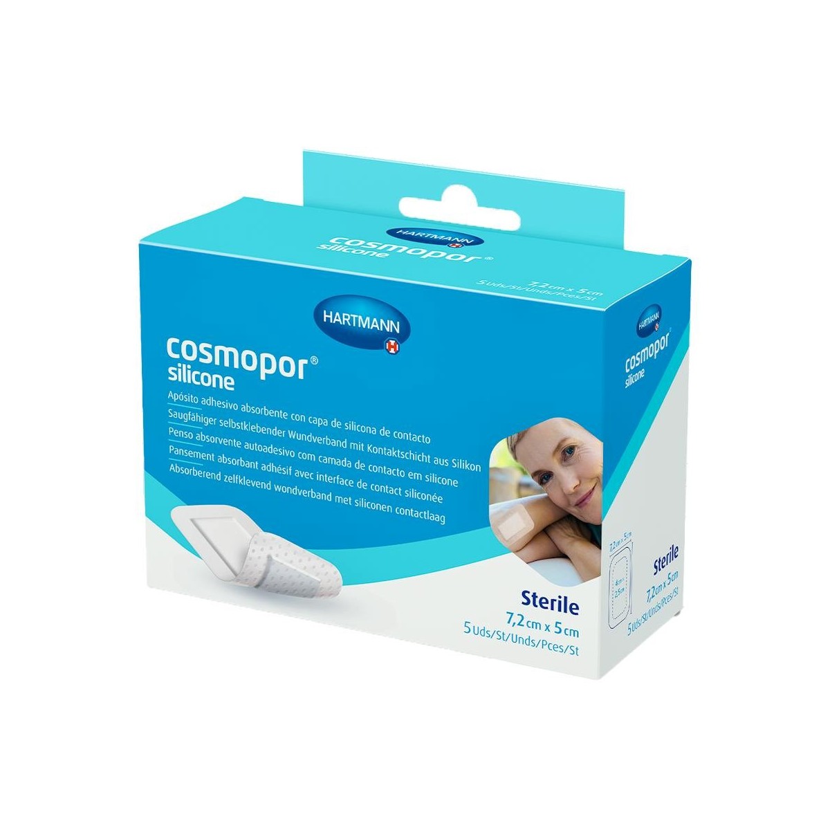 Cosmopor Silicone P5 7,2x5cm