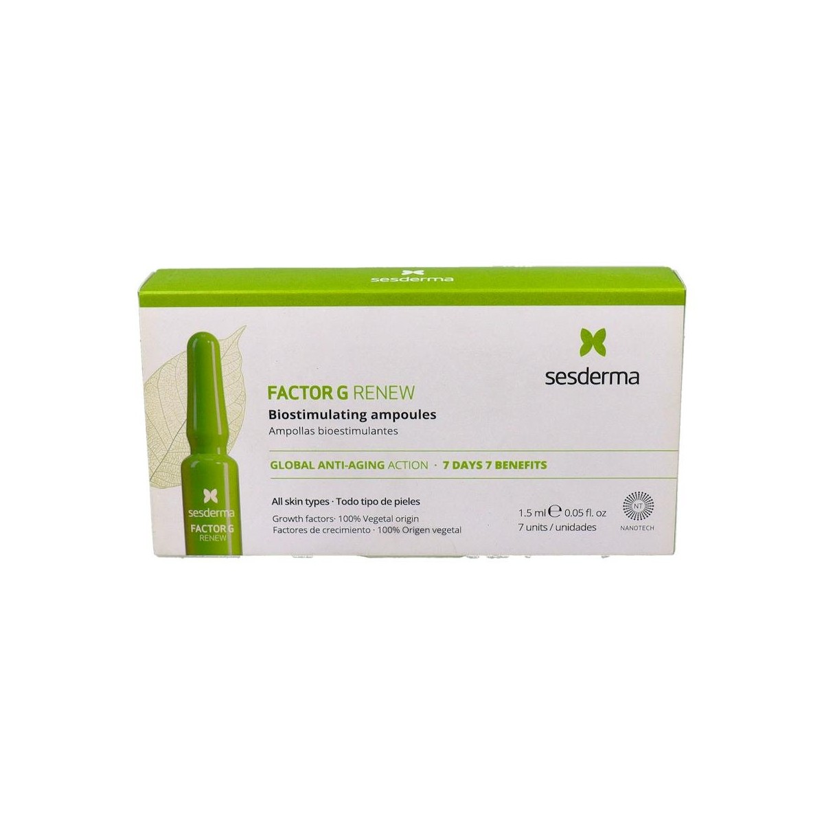 Sesderma Factor G Renew Ampollas...