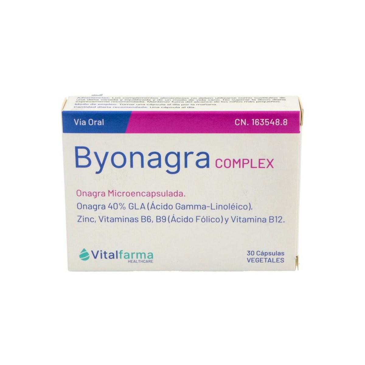 Vitalfarma Byonagra Complex 30 Caps