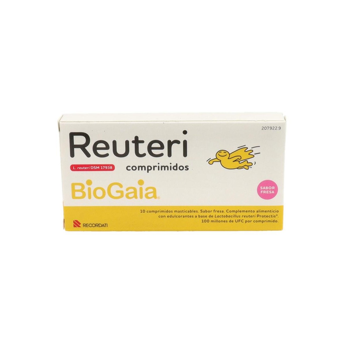 Reuteri 10 Comp Sabor Fresa