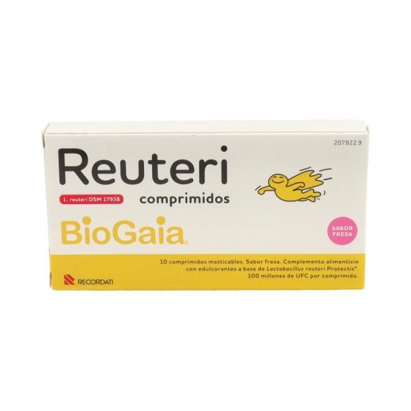 Reuteri 10 Comp Sabor Fresa