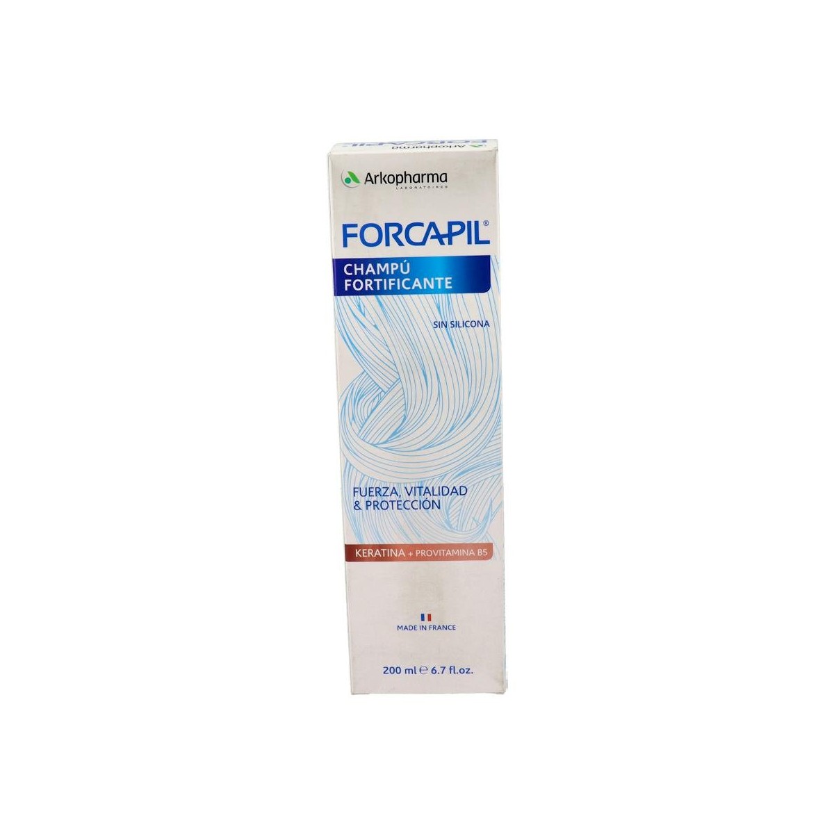 Forcapil Champu Fortificante Con Keratina 200 Ml